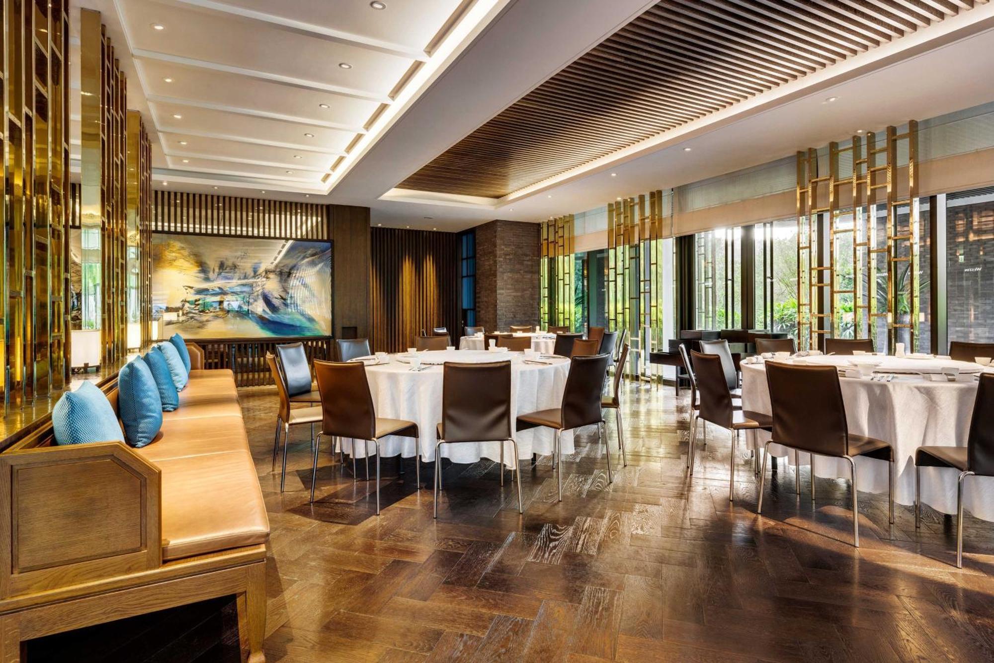 The Westin Tashee Resort, Taoyuan Daxi Exterior photo The interior of the restaurant