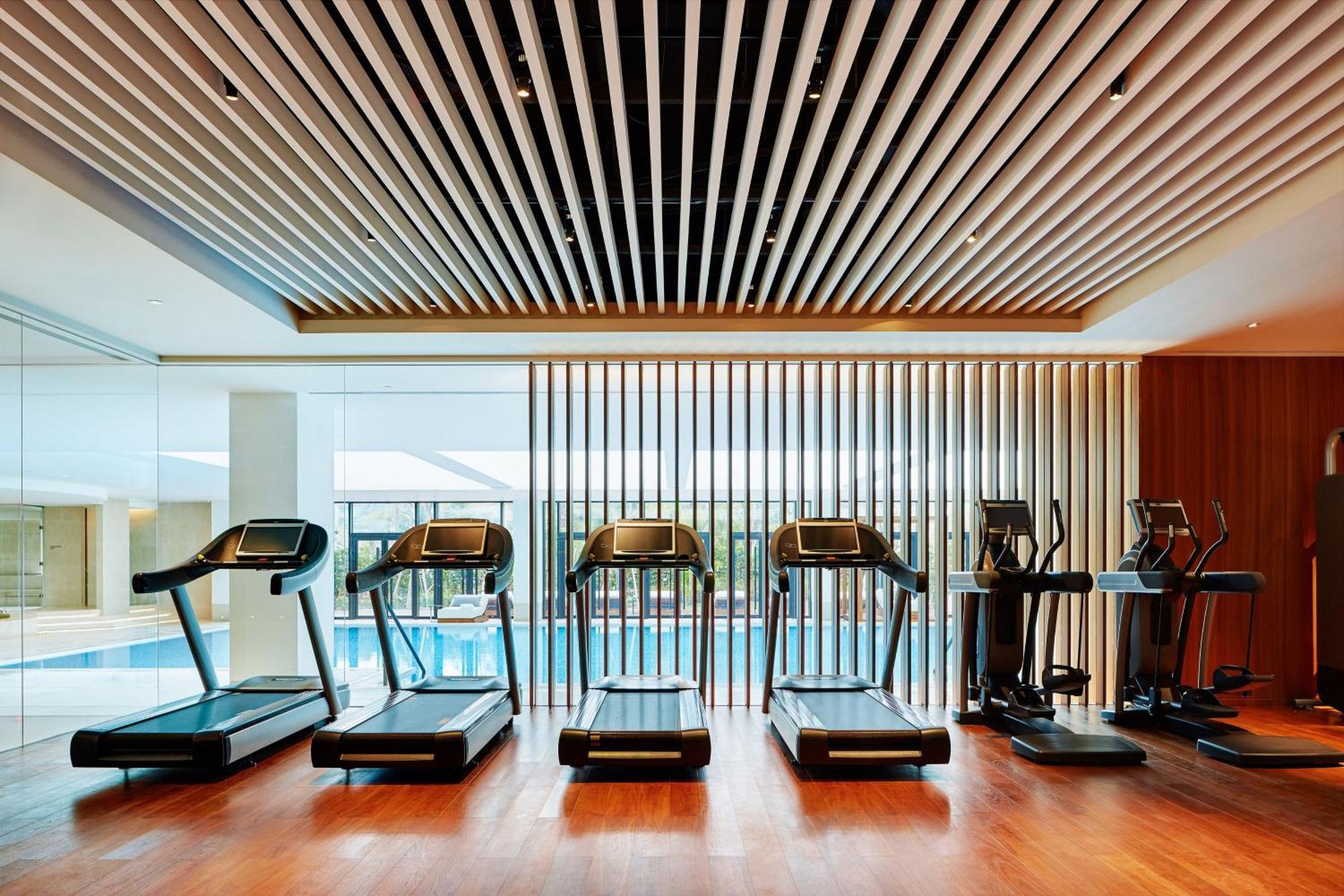 The Westin Tashee Resort, Taoyuan Daxi Exterior photo The gym at the hotel